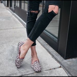 Rothys leopard loafers size 8